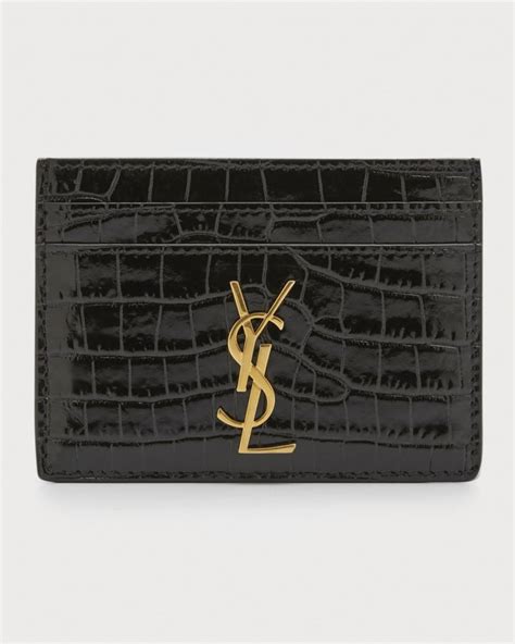 card case ysl croc canada|CARD CASES .